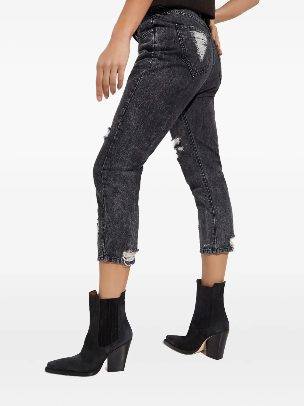 Ser.o.ya Ripped Omar Jeans In Black