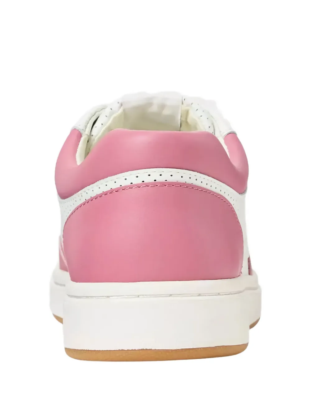 Lauren Ralph Lauren Hailey VI geperforeerde sneakers Wit