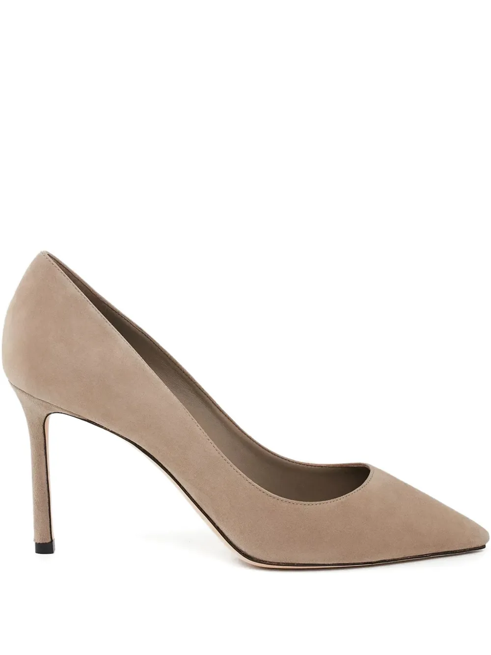 Jimmy Choo 85mm Romy pointed pumps | Brown | Image 1