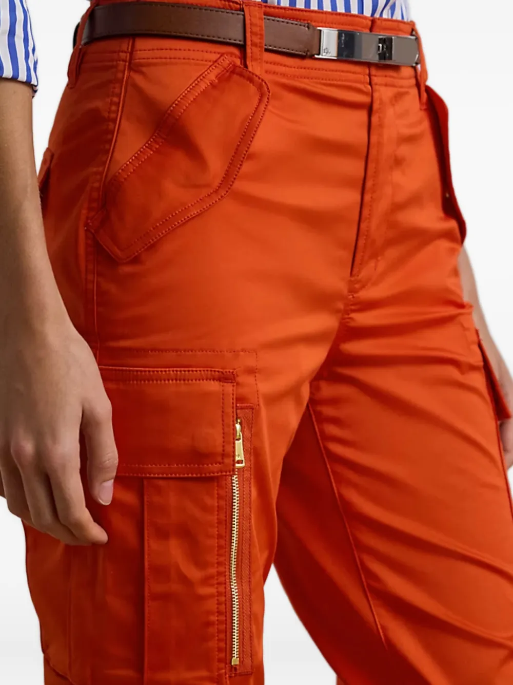 Ralph Lauren Cargo-pocket Trousers In Red