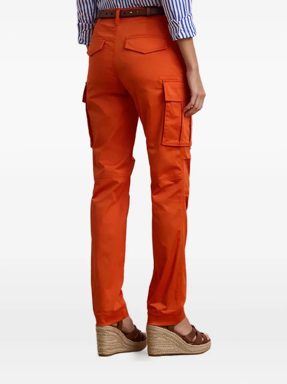 Ralph Lauren Cargo-pocket Trousers In Red