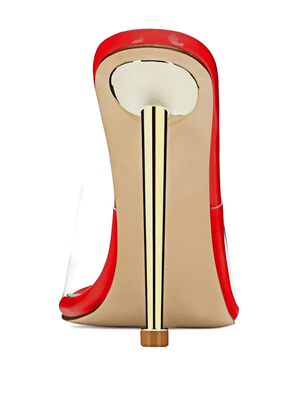 Femme La 111mm The Ford Pointed Heeled Sandals In White