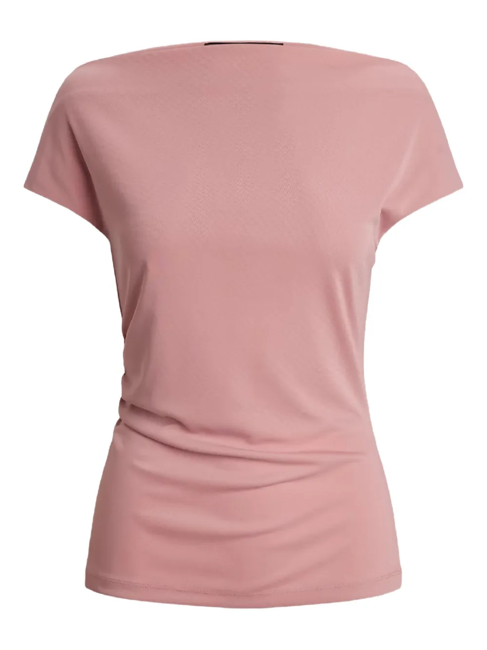 Lauren Ralph Lauren ruched T-shirt - Rosa