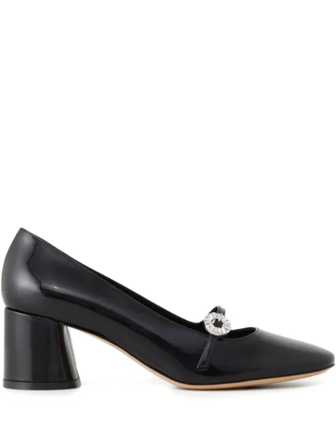 Casadei 50mm Cleo crystal-detail pumps