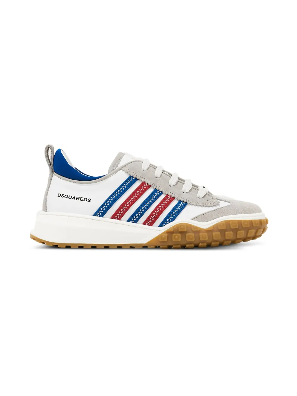 DSQUARED2 KIDS Leren sneakers - Wit