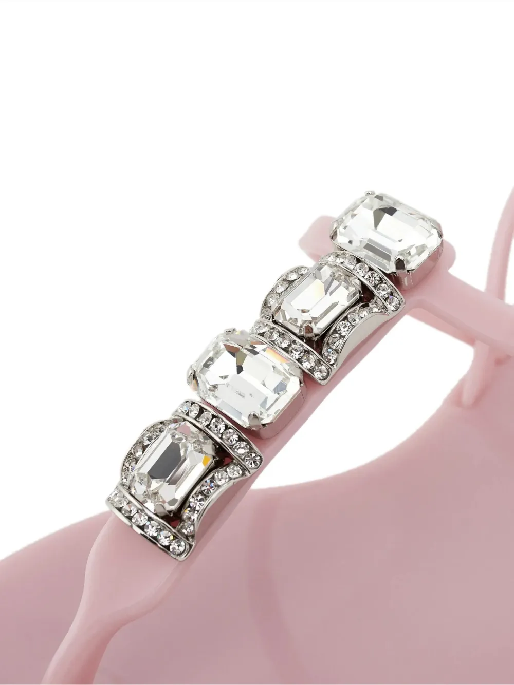 Casadei Sandalen met kristallen Roze