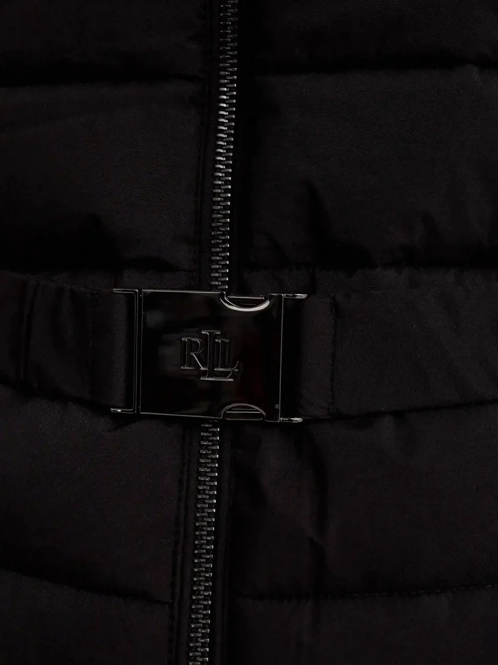 Lauren Ralph Lauren Jas met ceintuur Zwart