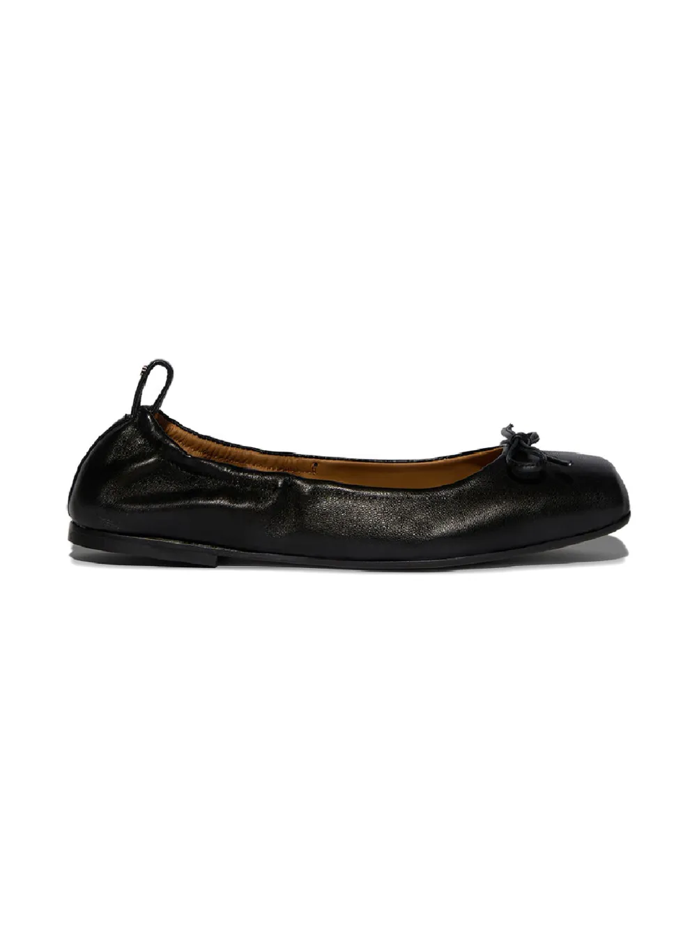 DSQUARED2 KIDS Ballerina's met vierkante neus en strikdetail - Zwart
