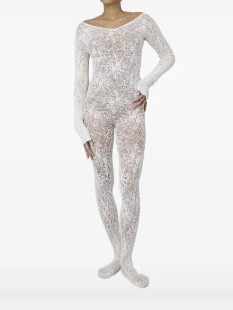 Swedish Stockings Rosa lace long-sleeved jumpsuit
