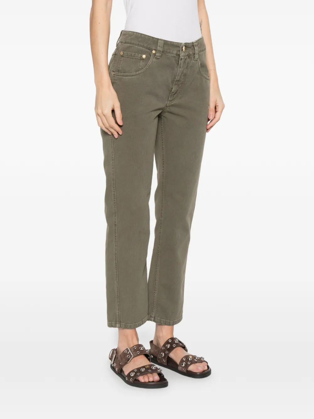  Brunello Cucinelli Five-pockets Jeans - Green 