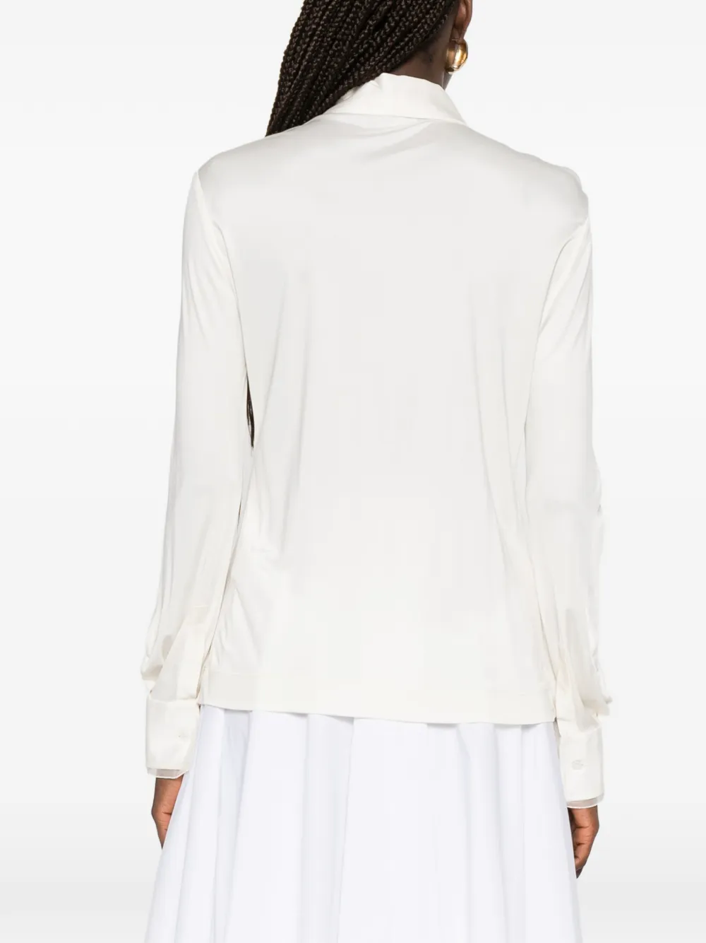 Fabiana Filippi Overhemd met knopen Beige