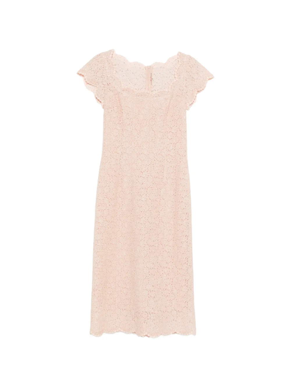 Ermanno Scervino lace midi dress - Rosa