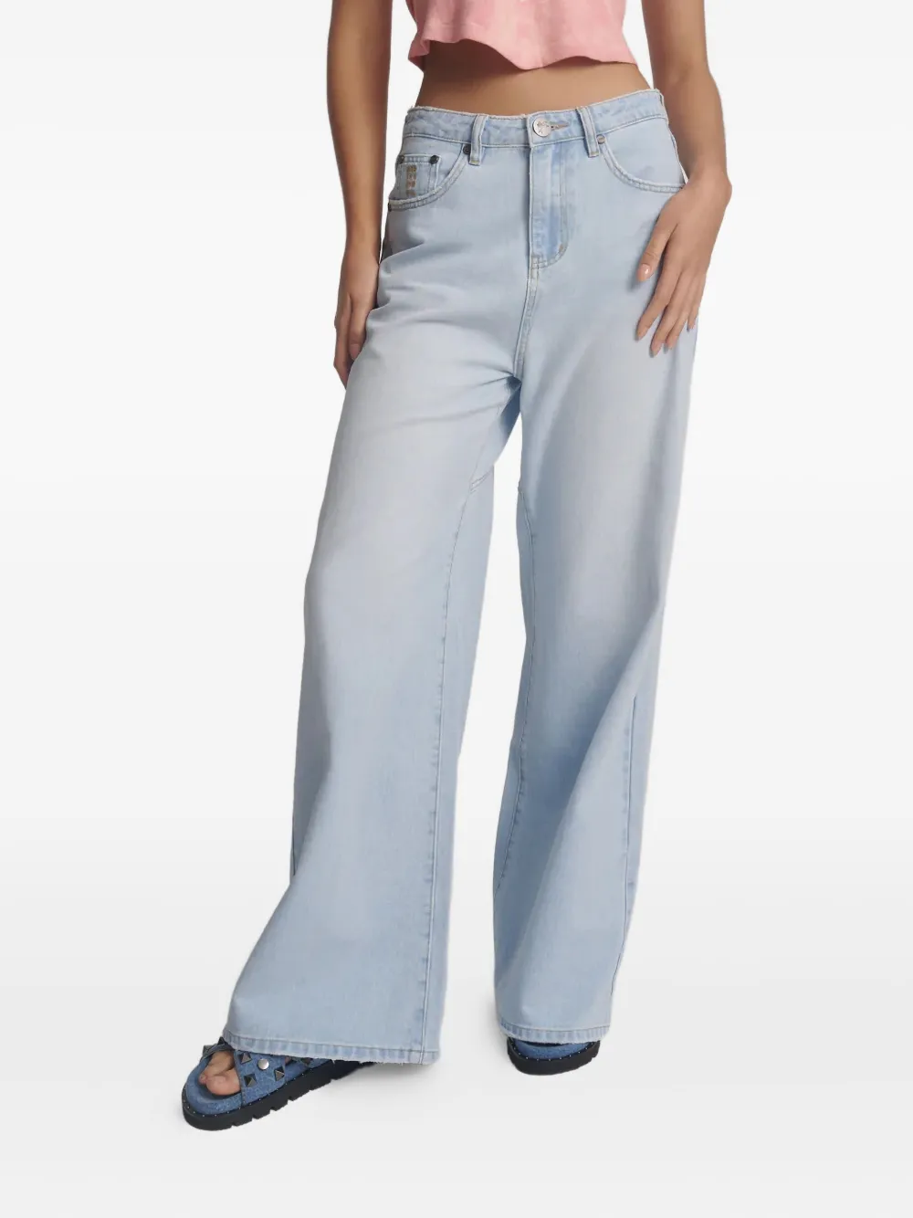 One Teaspoon Love Machines Jeans In Blue