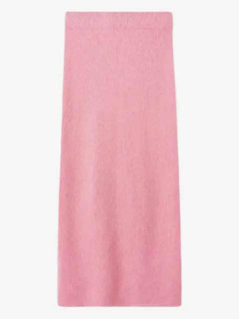 Soft Goat cashmere maxi skirt