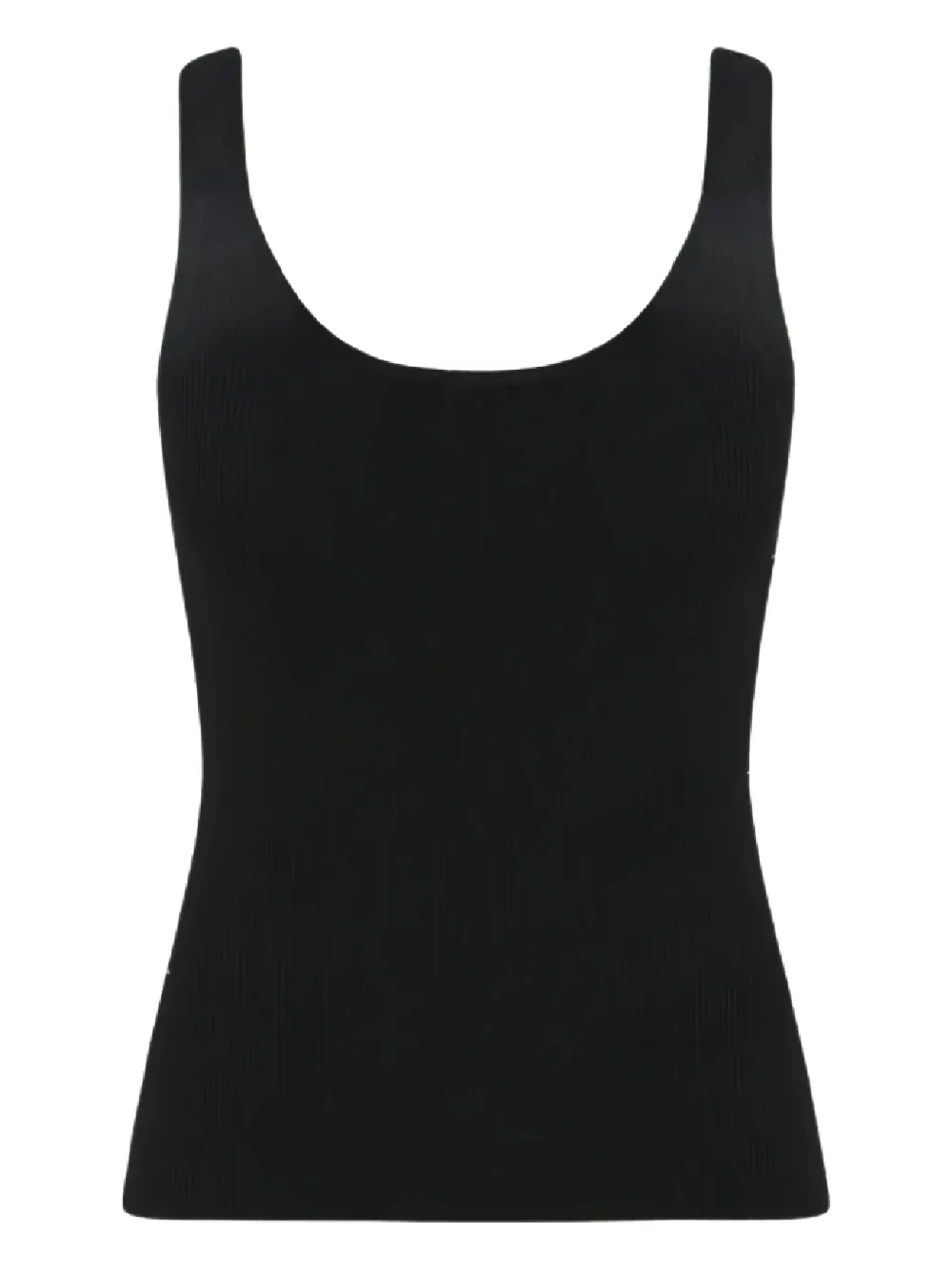 ZIMMERMANN+debardeur+cotele+à+col+noue+-+Noir