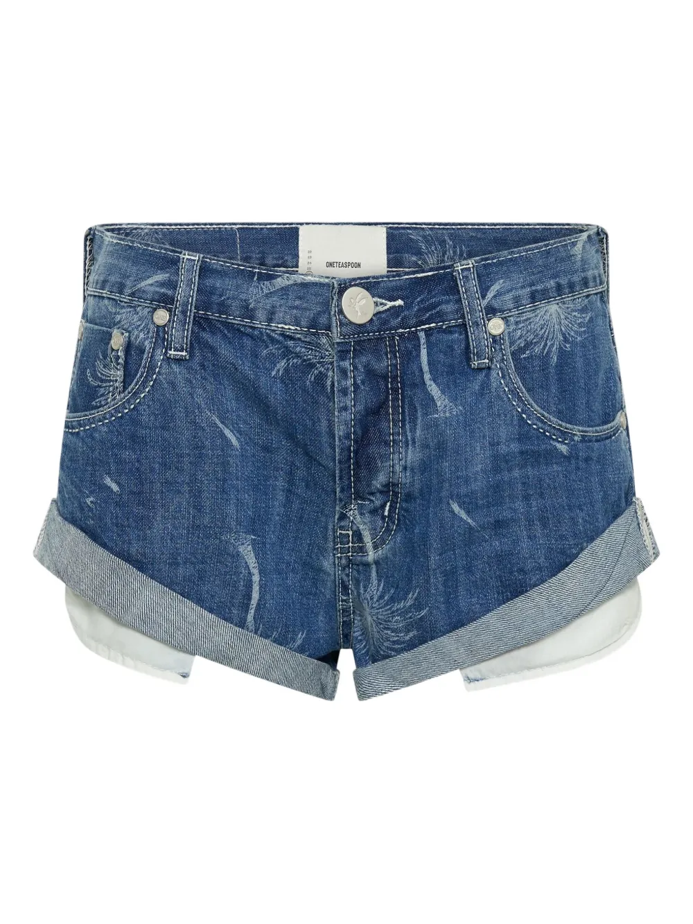 One Teaspoon Bandit shorts | Blue | Image 1