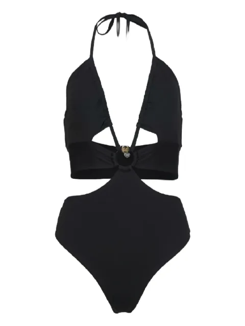 Max Mara Cleopatra halterneck-cutout swimsuit