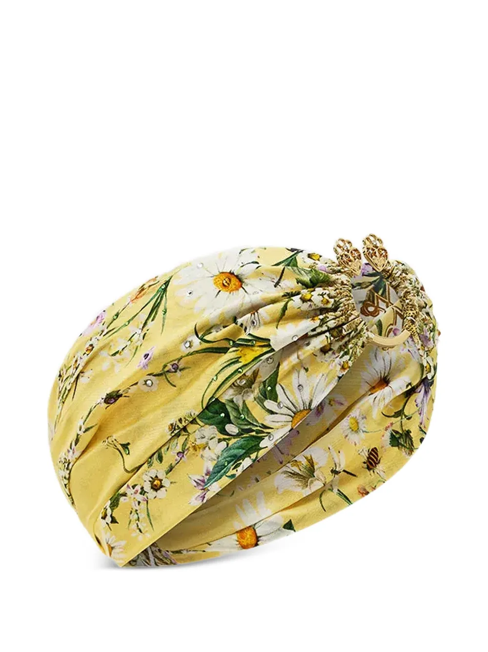 Camilla patterned silk headband | Image 2