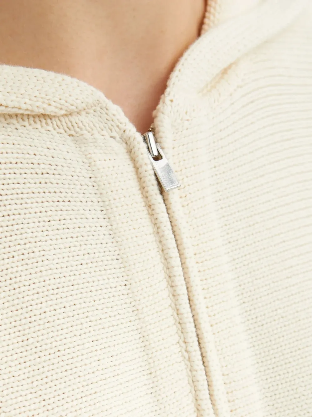 Theory Zip-up Hoodie In Neutral