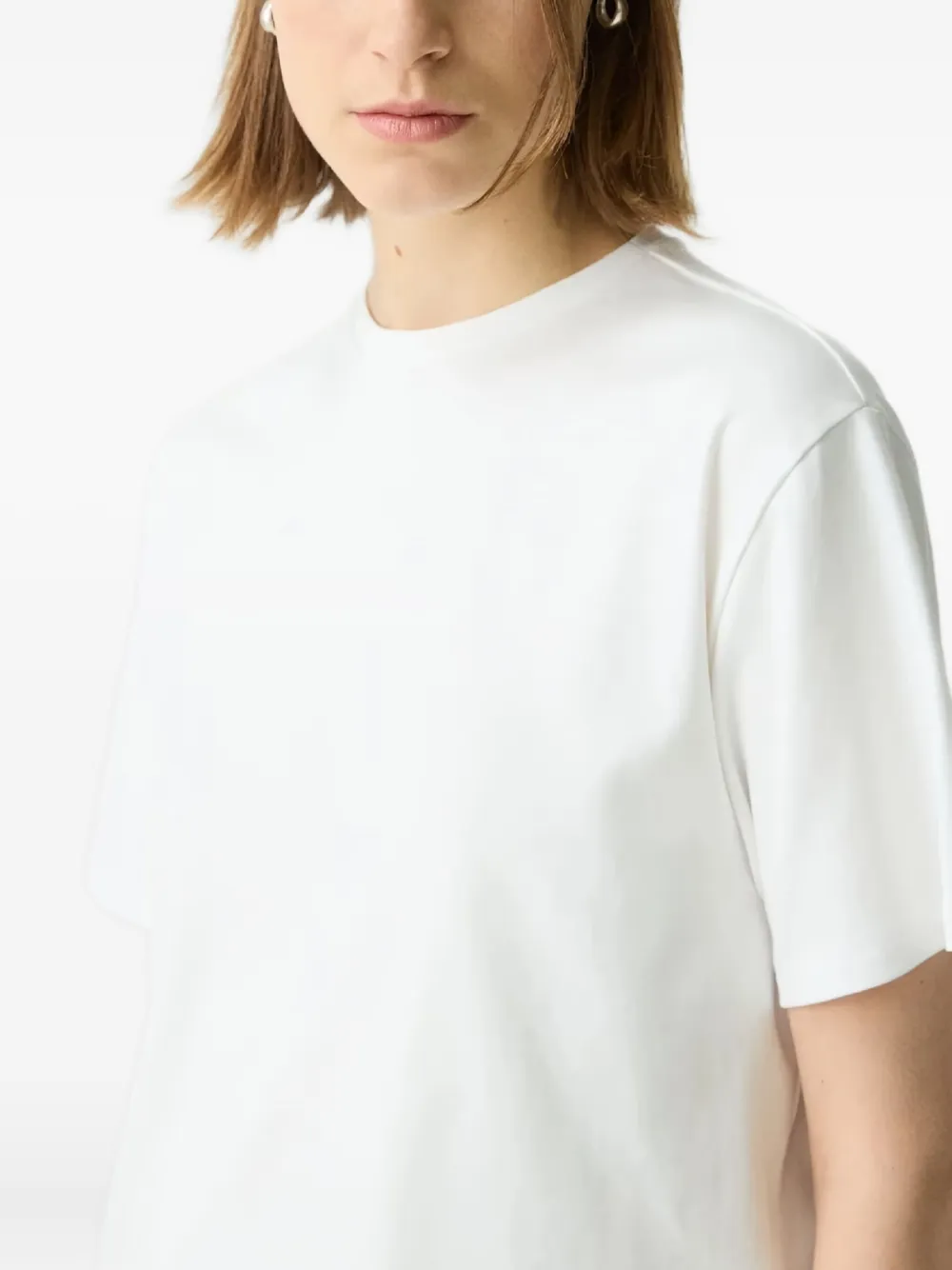 Theory T-shirt met ronde hals Wit