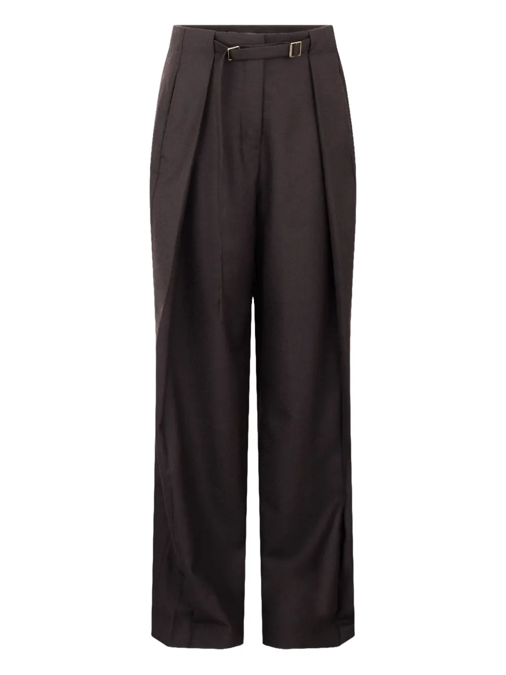 Aya Muse belted trousers - Marrone