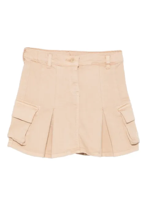guess kids belt-loop pleated skirt