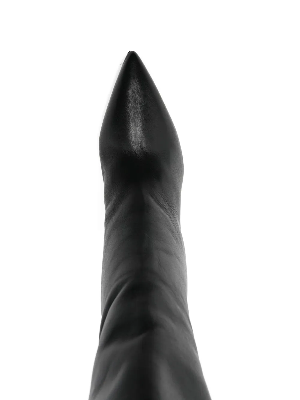 Aquazzura 65 mm Lyla laarzen met puntige neus Zwart