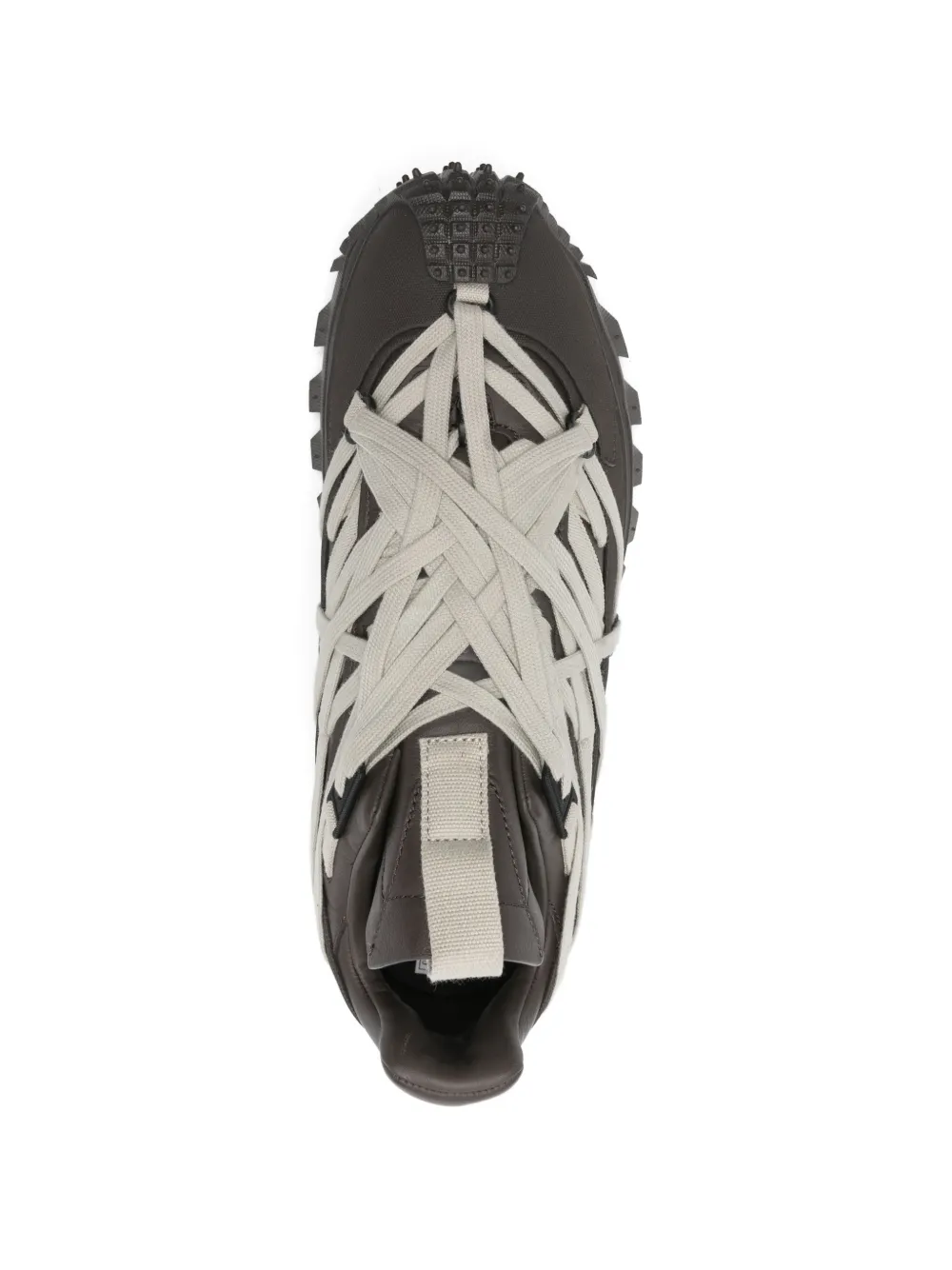 Moncler + Rick Owens Trailgrip Megalace sneakers Bruin