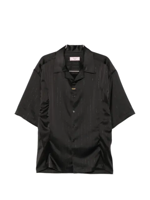 Martine Rose striped short-sleeve shirt