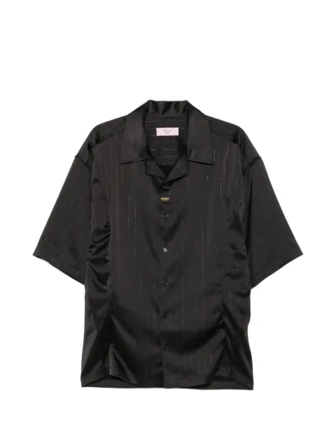 Martine Rose striped short-sleeve shirt