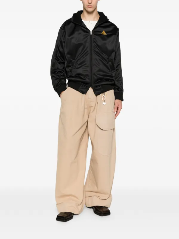 Martine Rose ジップアップ トラックジャケット | ブラック | FARFETCH JP