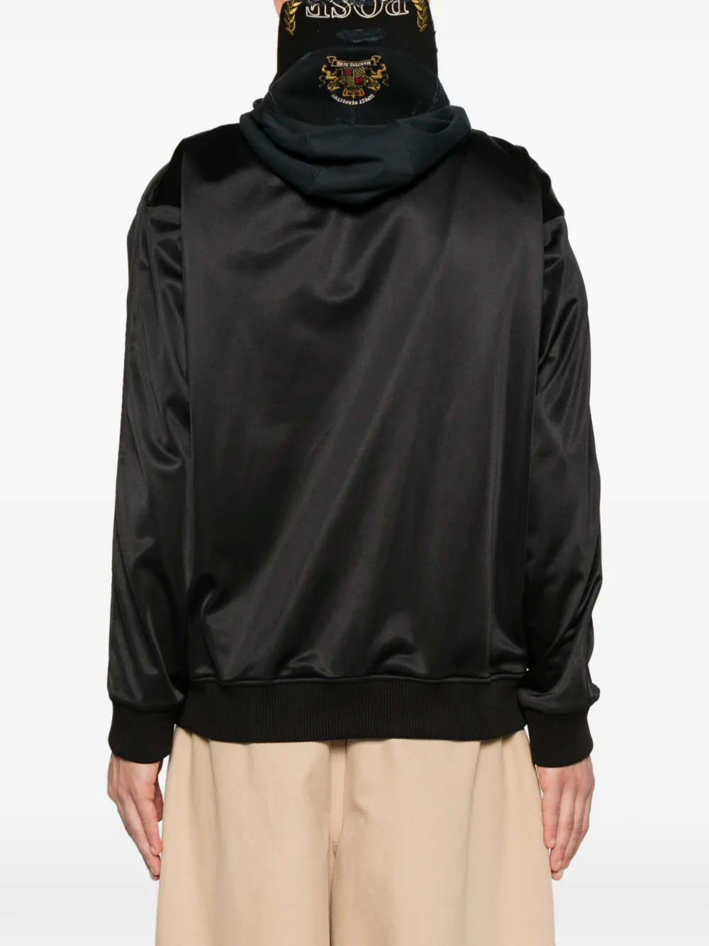 Martine Rose ジップアップ トラックジャケット | ブラック | FARFETCH JP