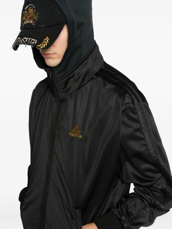 Martine Rose zip-up Track Jacket | Black | FARFETCH JO