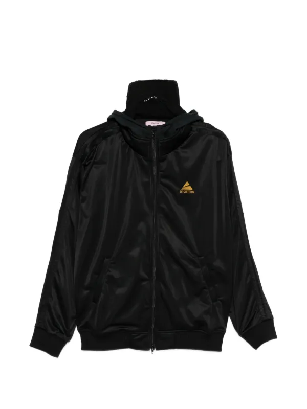 MARTINE ROSE トラックジャケット　ブラックM Martine Rose ジップアップ トラックジャケット | ブラック | FARFETCH JP