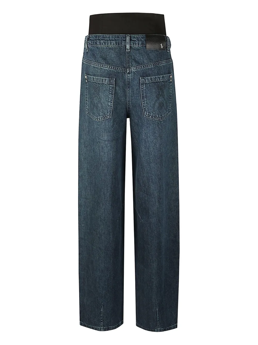 Patrizia Pepe Jeans met split - Blauw