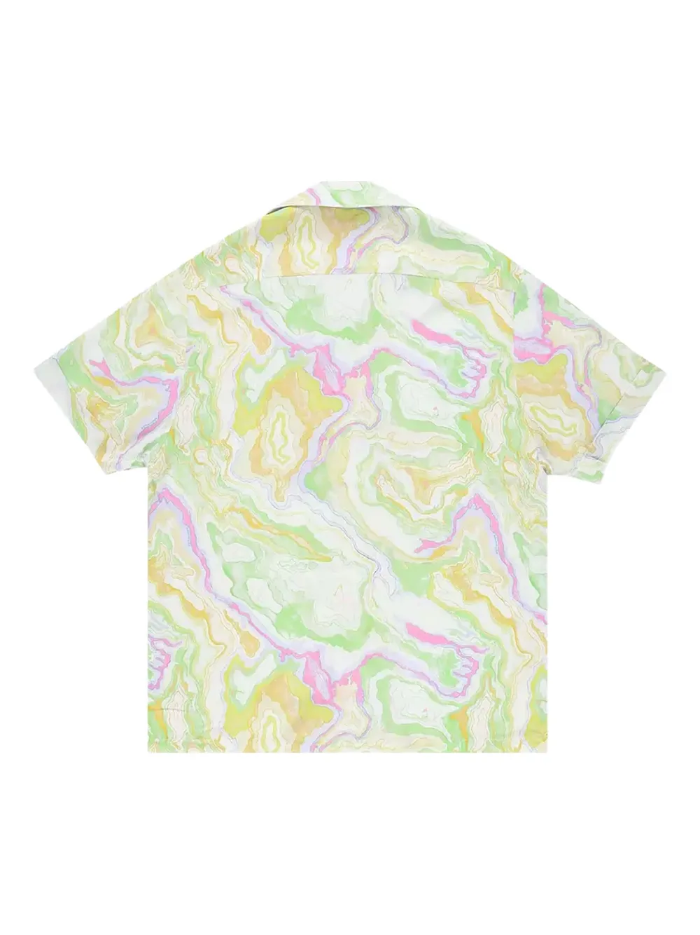 Billionaire Boys Club Abstract-pattern Short-sleeve Shirt In Brown