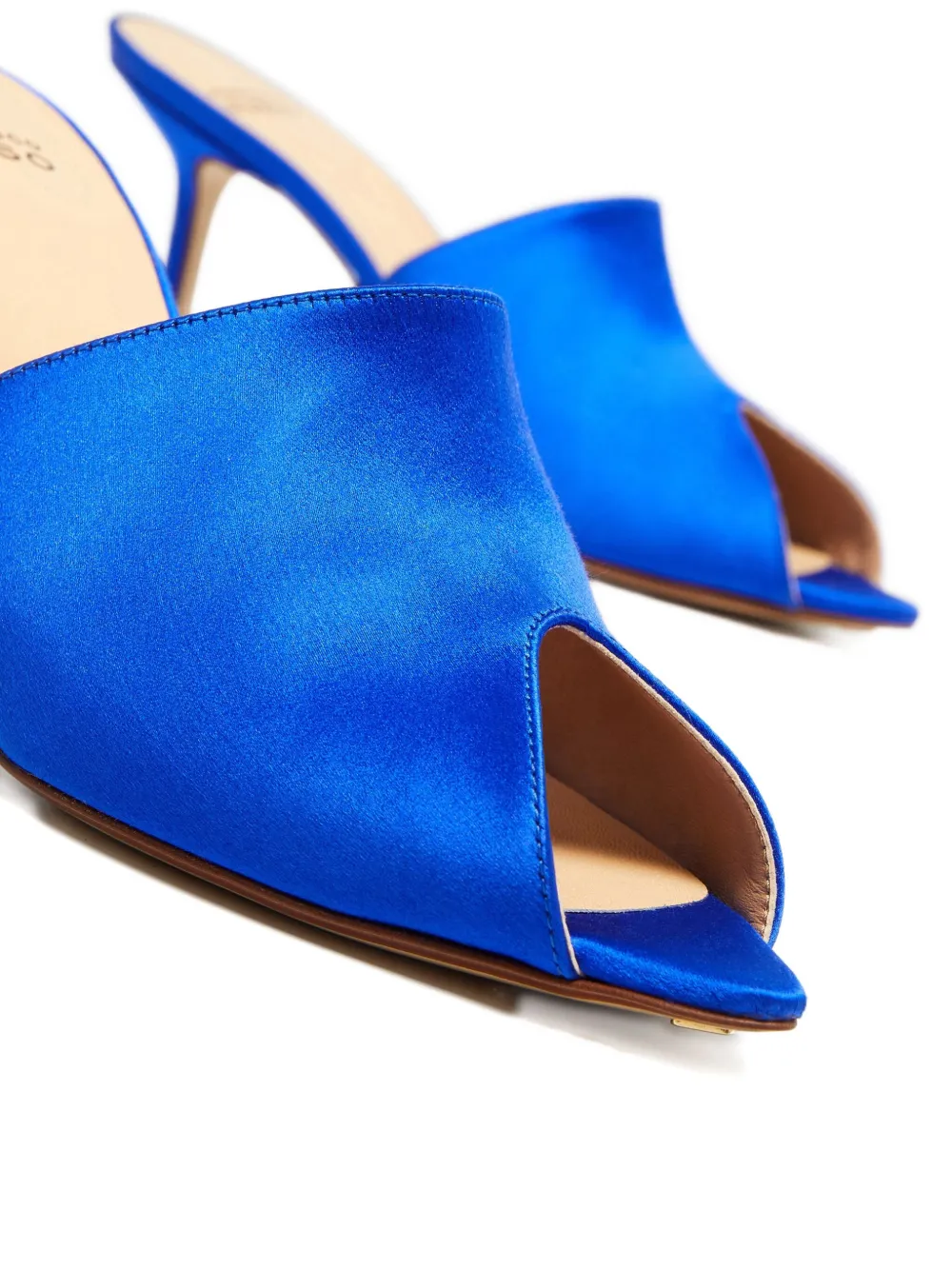 Francesco Russo 75 mm Sabot sandalen Blauw