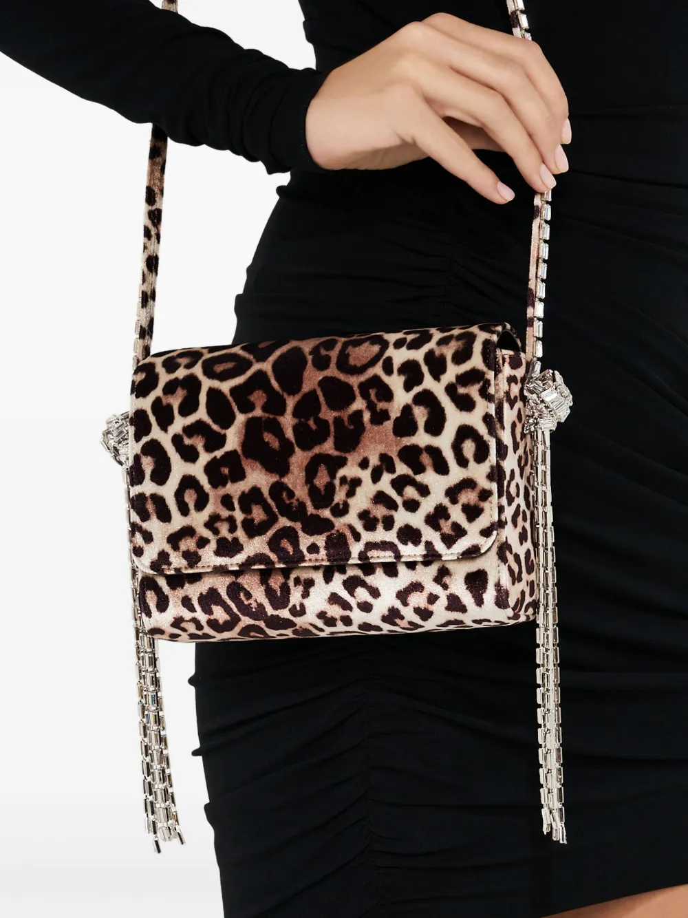 Alexandre Vauthier Geraldine leopard-print cross body bag | Image 2