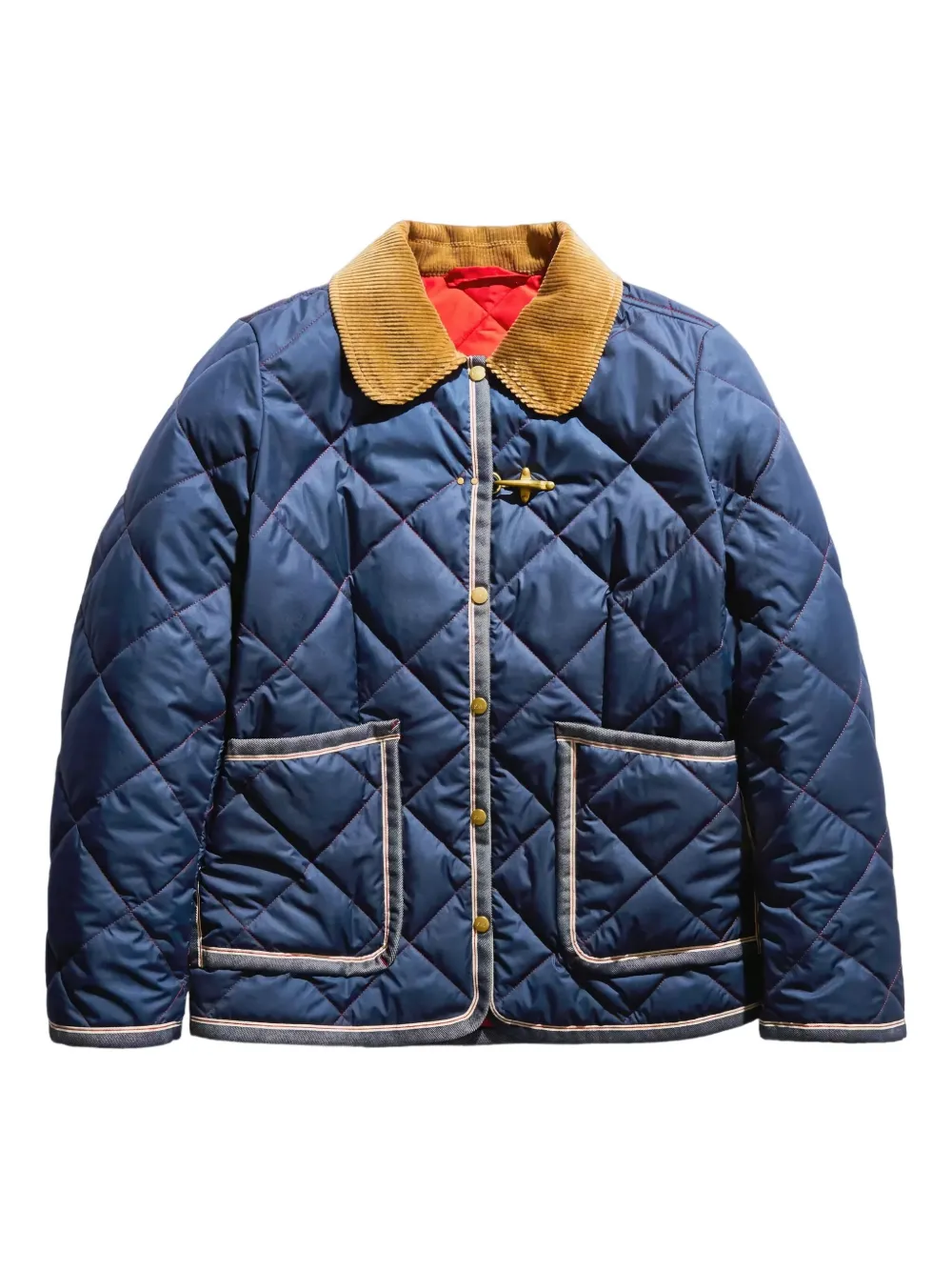 Fay quilted jacket | Blue | Image 1