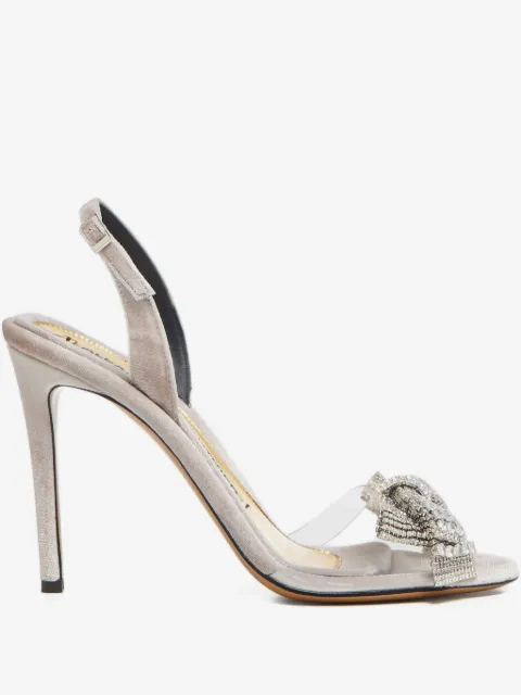 Alexandre Vauthier 105mm bow-embellished heeled sandals