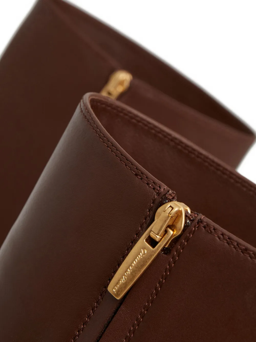 Gianvito Rossi Laarzen met rits Bruin