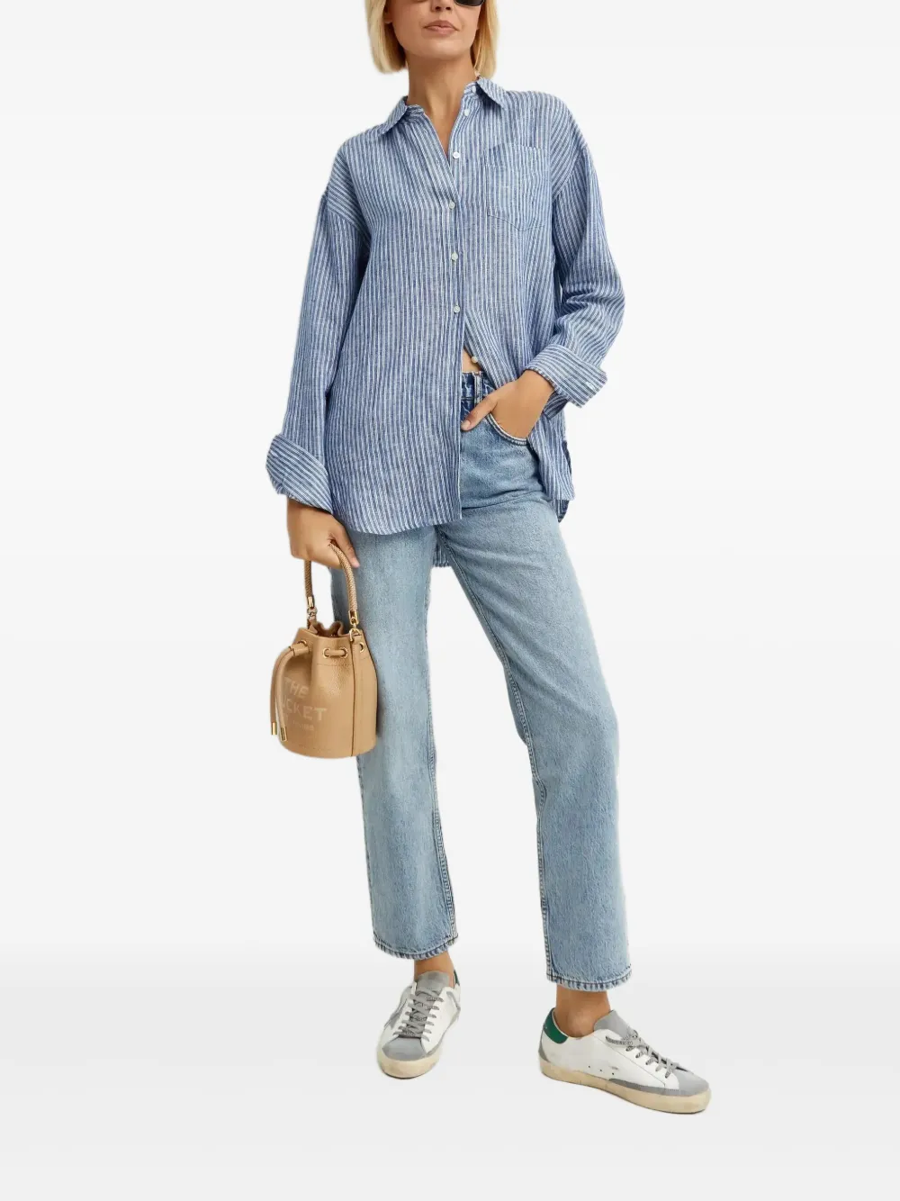 Lauren Ralph Lauren Gestreept blouse - Blauw