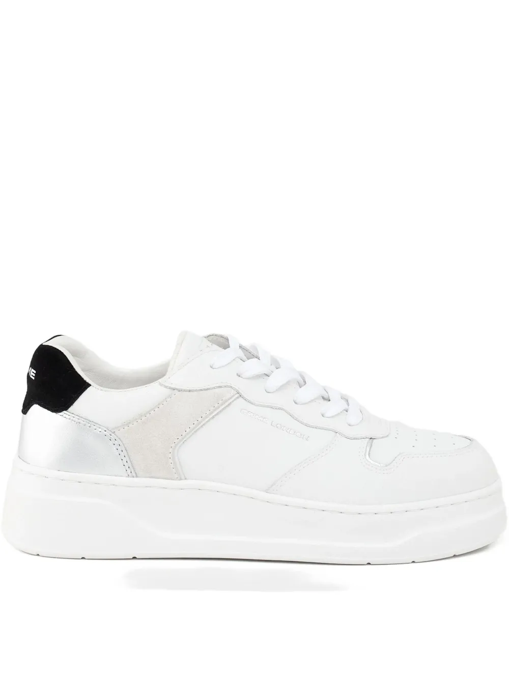 Crime London Leren sneakers Wit