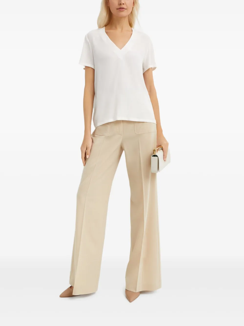 Fay playera con cuello en V | Playeras y jerséis | Image 2