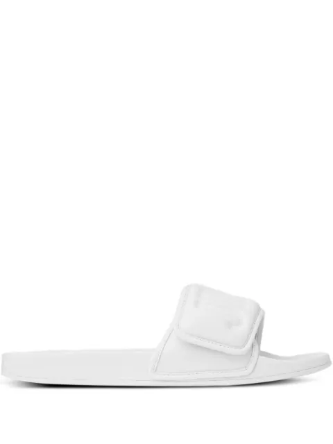 Jimmy Choo fitz logo-debossed strap slides