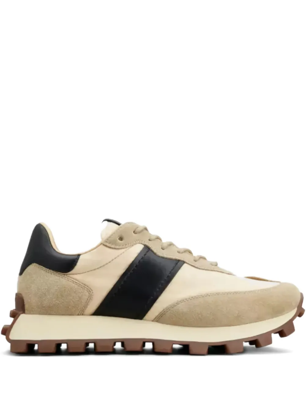 Tod's Sneakers met suède vlakken Beige