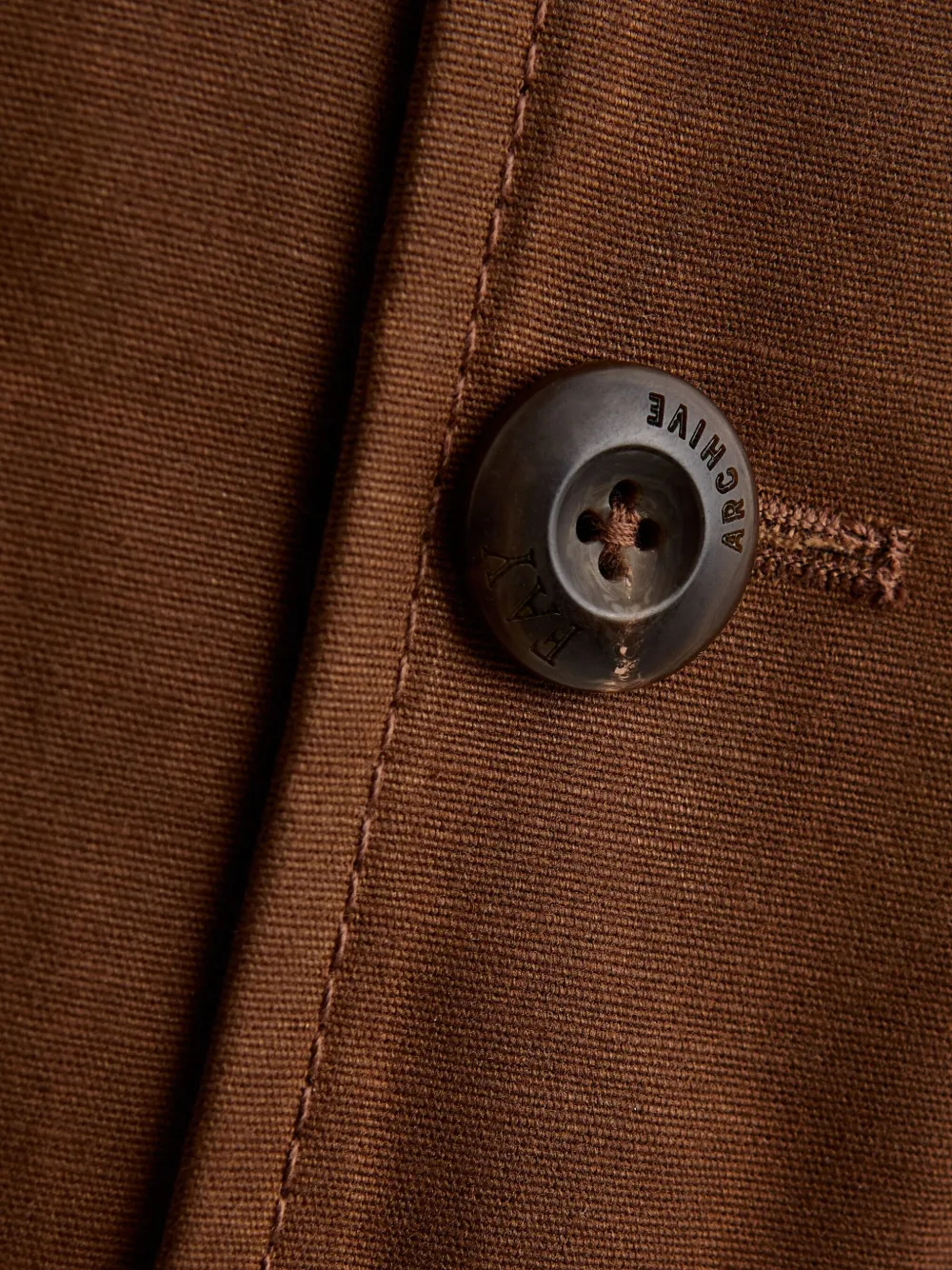 Fay Shearling-collar Jacket In Brown