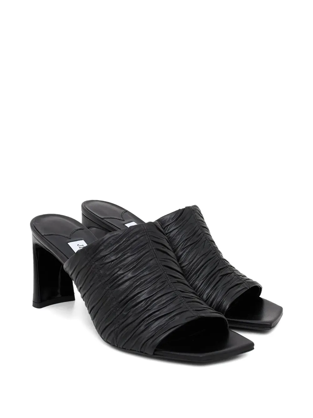Jimmy Choo 75mm Lua ruched sandals | Heeled Sandals | Image 2