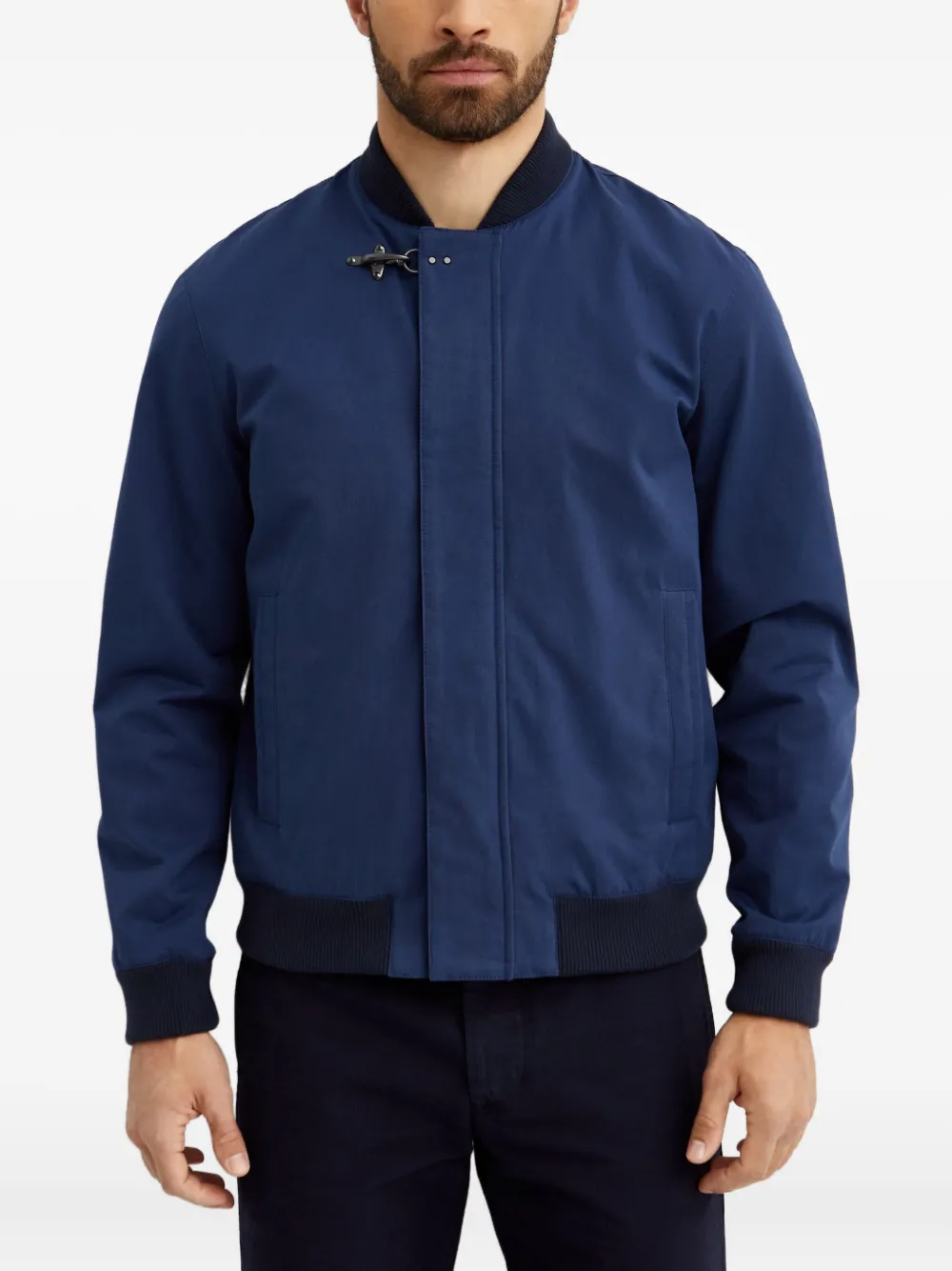 Fay Jaqueta bomber mangas longas | Azul | Image 1
