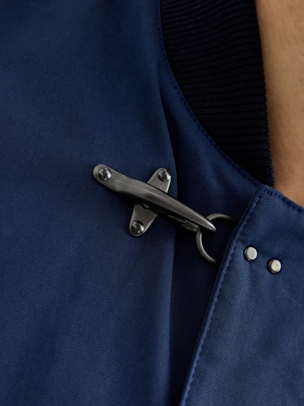 Fay Long-sleeve Bomber Jacket In Blue